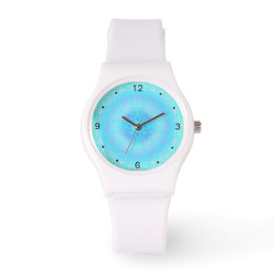 Blue Ice Cross Ball Snowflake Watch
