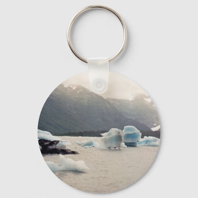 Blue Ice Keychain (Front)