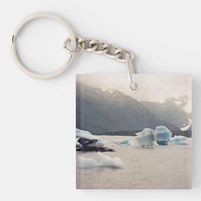 Blue Ice Keychain (Front)