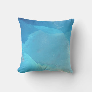 Blue Ice Outdoor Pillow