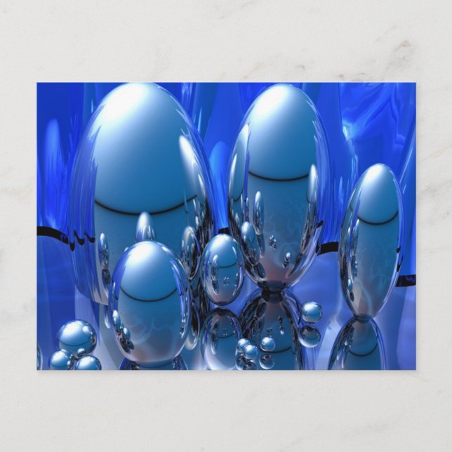 Blue Ice Postcard (Front)