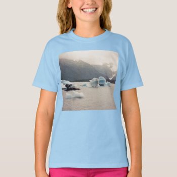 Blue Ice  T-shirt by JTHoward at Zazzle