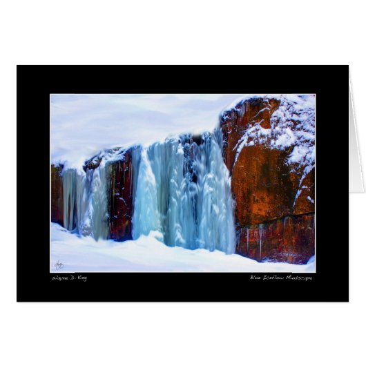 Blue Iceflow Mindscape Cards (Front Horizontal)