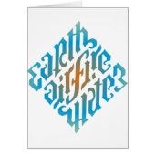 Blue Illuminati Elements Symbol (Front)