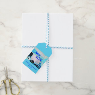 Blue image gift tag Part 1