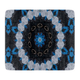 Blue in the morning and night cutting board
