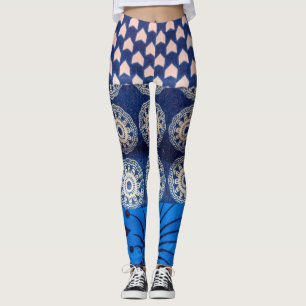 Blue India Leggings