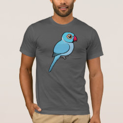 Blue Indian Ringneck Men's Basic American Apparel T-Shirt