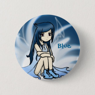 Blue Innocence Pinback Button