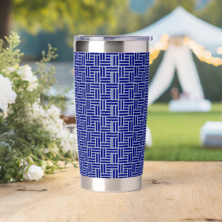 Blue Insulated Tumbler