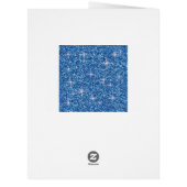 Blue iridescent glitter (Back)