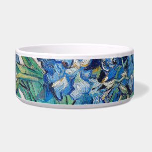 Blue Irises by Vincent Van Gogh Fine Art Bowl