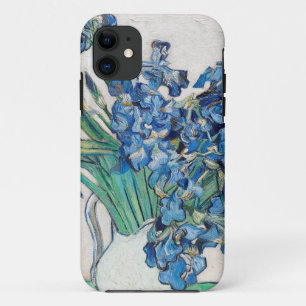 Blue Irises by Vincent Van Gogh Fine Art iPhone 11 Case