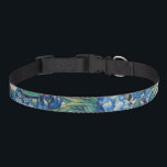 Blue Irises by Vincent Van Gogh Fine Art Pet Collar<br><div class="desc">Beautiful fine art painting of blue irises by Vincent Van Gogh. Visit our store to find more beautiful Van Gogh paintings.</div>