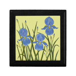 Blue Irises Gift Box