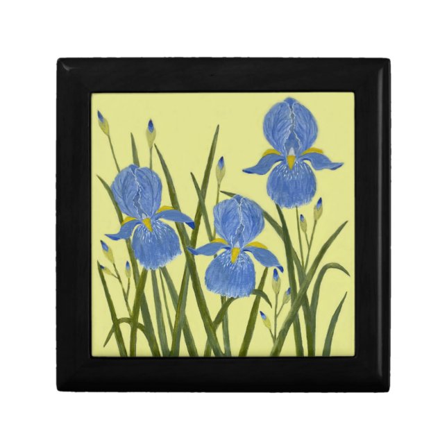 Blue Irises Gift Box (Front)
