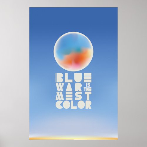 Blue Is the Warmest Color Artwork Poster