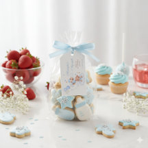 Blue Islamic Aqiqah Boy Gift Tags