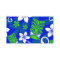 Blue Island Floral Tiki Masks