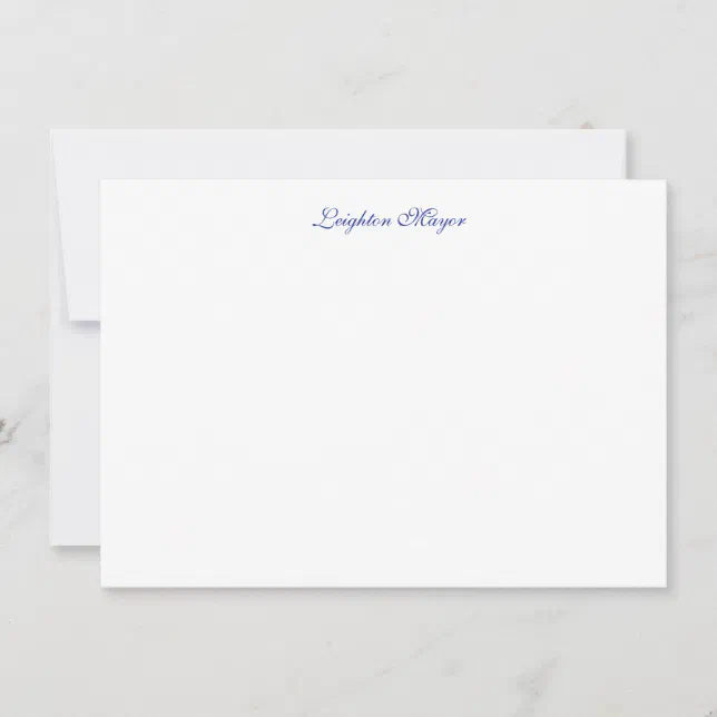 Blue Italian Marble Note Cards | Zazzle