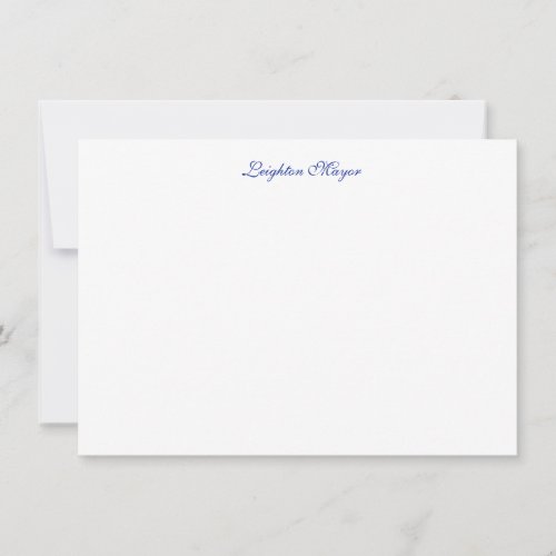Blue Italian Marble Note Cards
