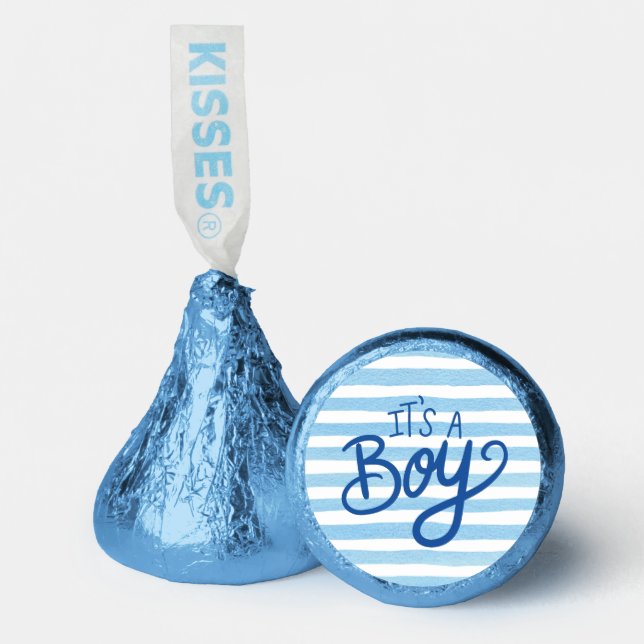 Blue It's A Boy  Hershey®'s Kisses® (Front)