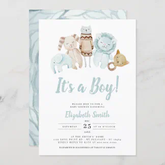 P 50 Fill in Floral Baby Shower Invitations Baby Shower Invitations Watercolor 