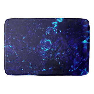 Blue Jacuzzi Bath Bubbles-Large Bath Mat