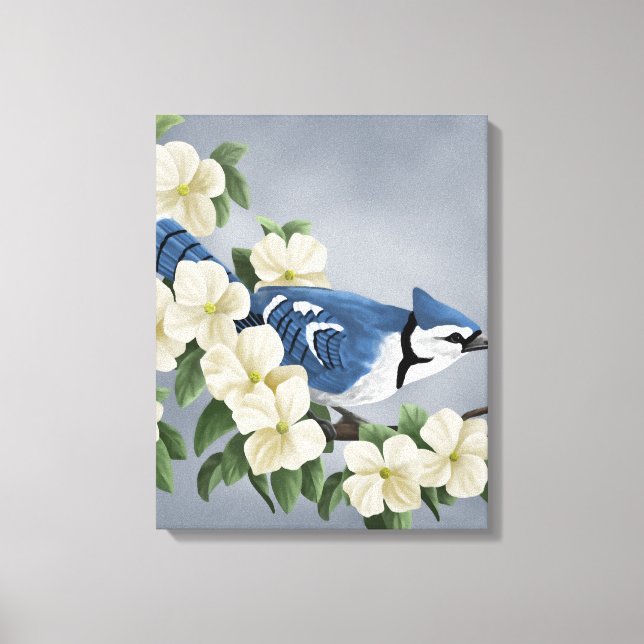 Blue Jay Art Prints (Front)