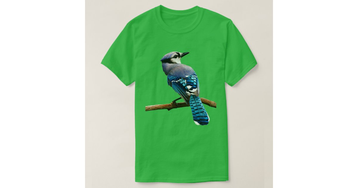 Blue Jay Bird T-Shirt, Zazzle