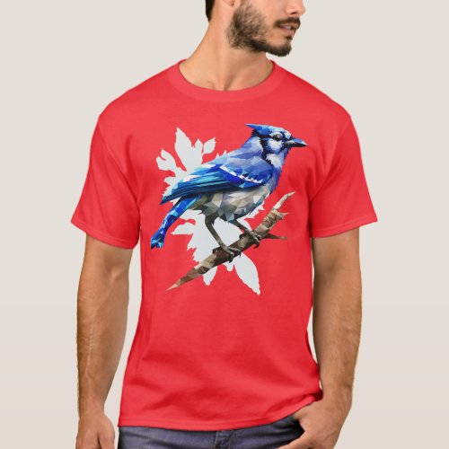Blue jay bird 1 T_Shirt