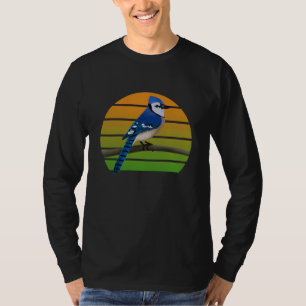 Blue Jay Bird Birder Bird Birdwatcher Animal Biolo T-Shirt