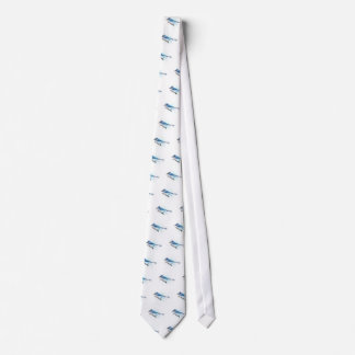 Blue Jay Bird - Blue Geai Neck Tie