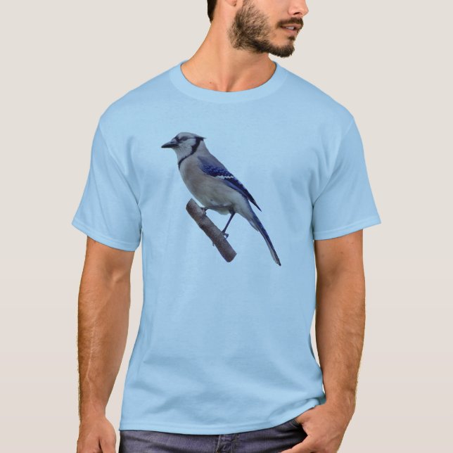 Blue Jay Bird T-Shirt (Front)