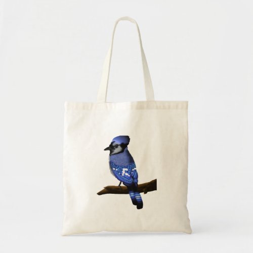 Blue Jay Bird  Tote Bag