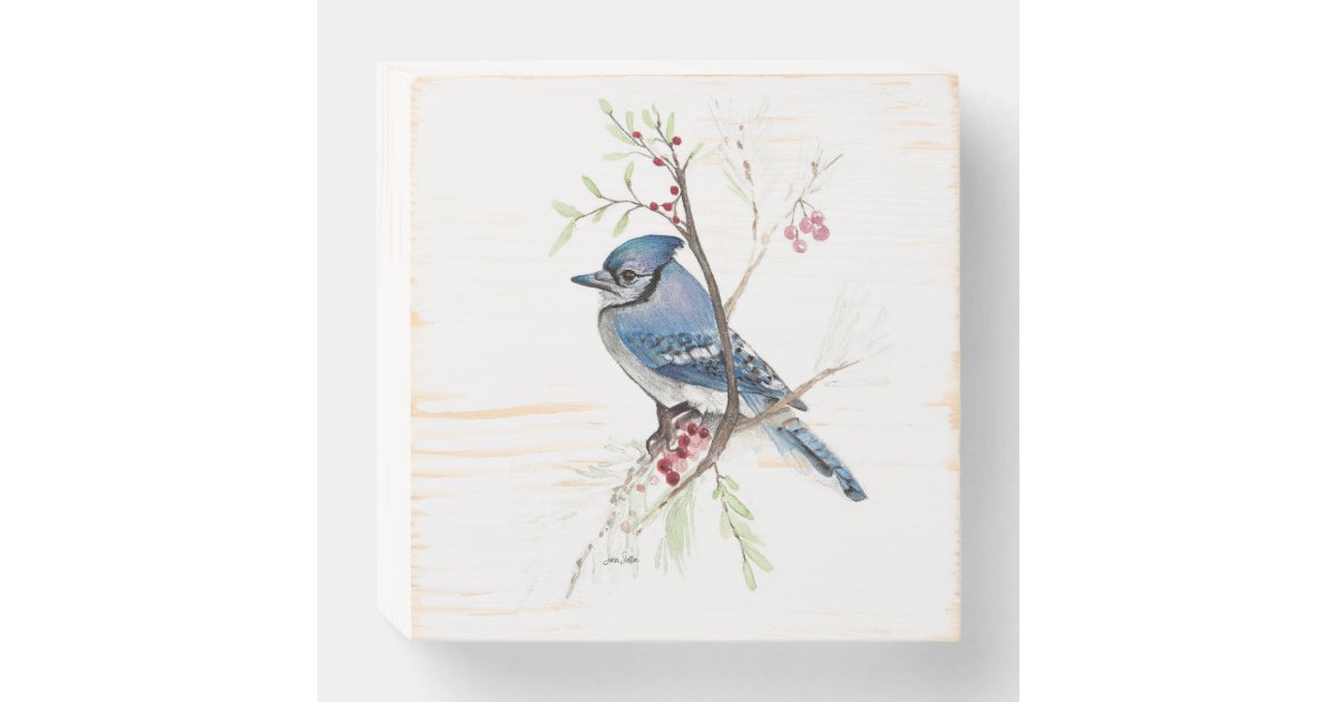 Blue Jay Wall Decal, Bird Wall Decals