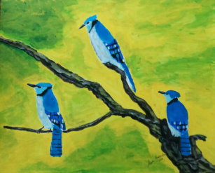 Î‘Ï€Î¿Ï„Î­Î»ÎµÏƒÎ¼Î± ÎµÎ¹ÎºÏŒÎ½Î±Ï‚ Î³Î¹Î± jaybirds painting