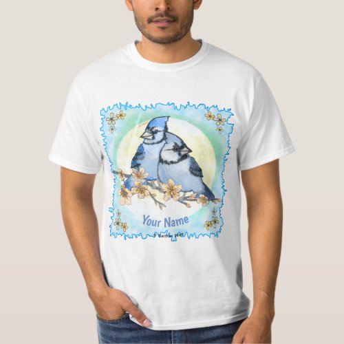 Blue Jay Branch custom name t_shirt