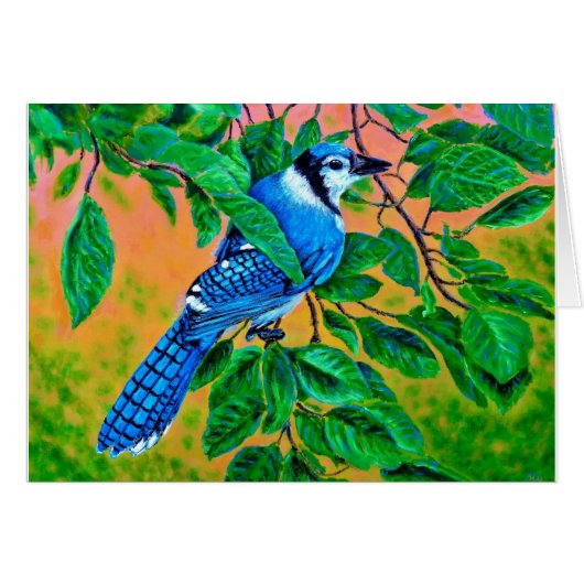 Blue Jay Card (Front Horizontal)