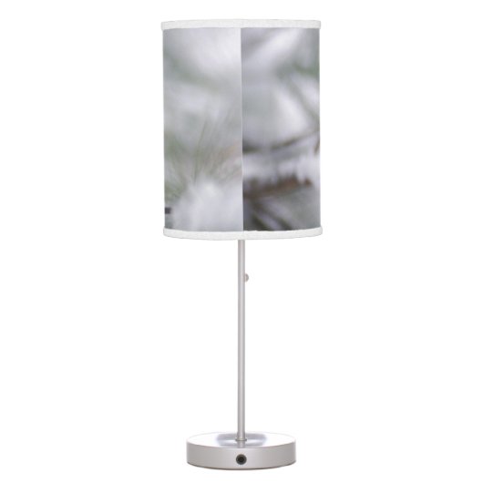 Blue Jay, Cyanocitta cristata Table Lamp (Back)