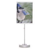 Blue Jay, Cyanocitta cristata Table Lamp (Front)