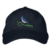 Baseball Cap Animal Wildlife Bird Blue Jay Wild Acrylic Hats for