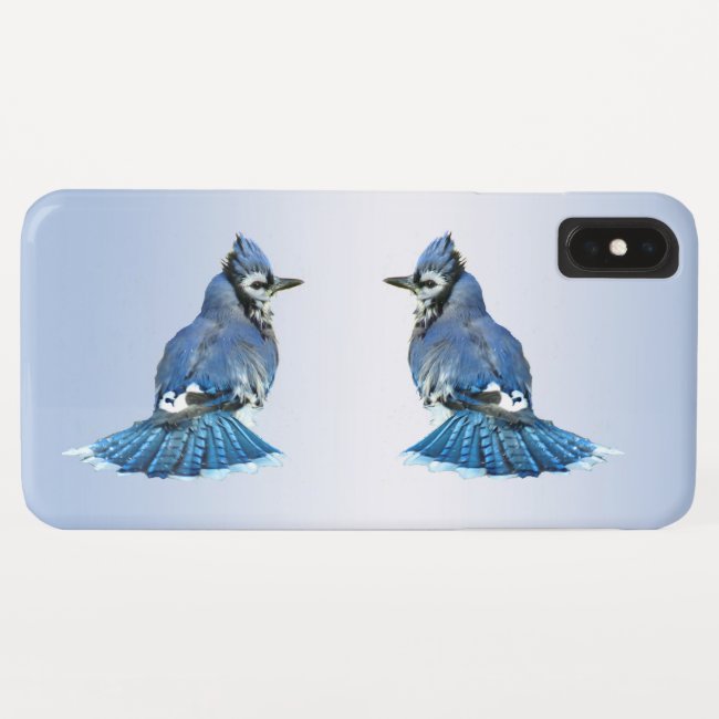 Blue Jay iPhone XS Max Case
