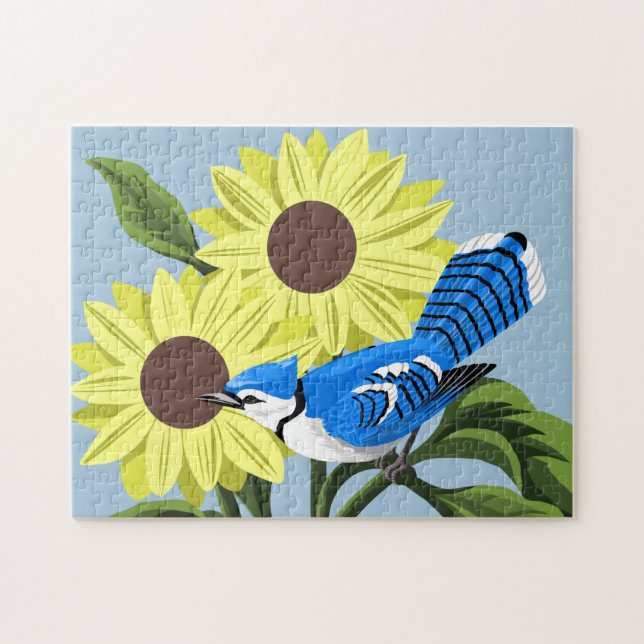 Blue Jay Jigsaw Puzzle (Horizontal)
