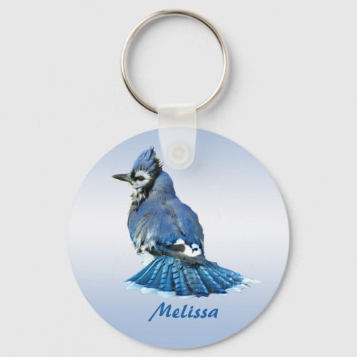 Blue Jay Keychain