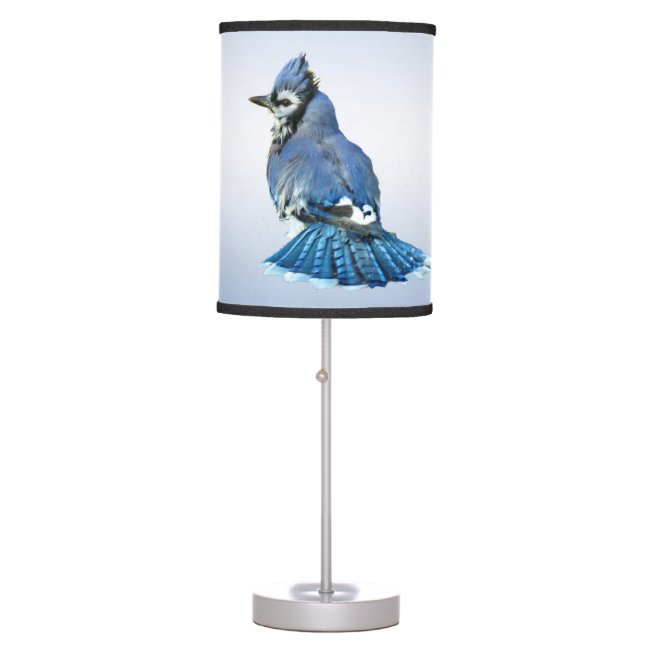 Blue Jay Lamp