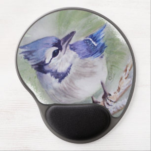 BLUE JAY MOUSE PAD