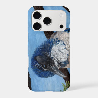 Blue Jay Painting Iphone 18 Pro Case