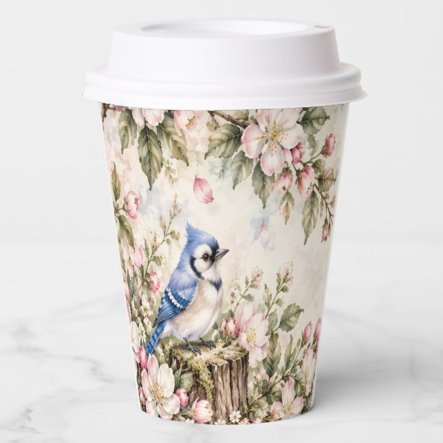 Blue jay Paper cup (Front)