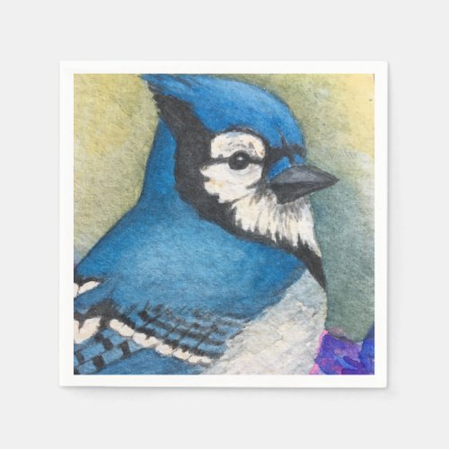 Blue Jay Paper Napkins Bird Art Bluejay